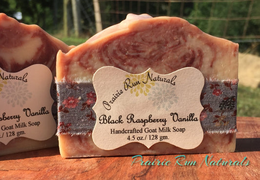 Black Raspberry Vanilla Goat Milk Soap
