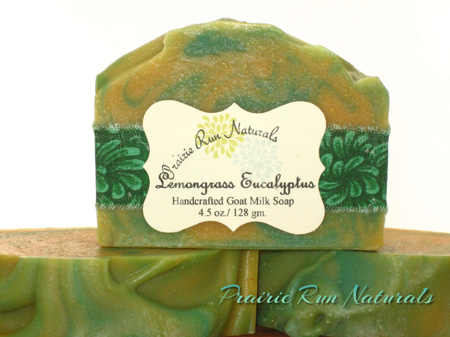 Lemongrass Eucalyptus Soap Stacked