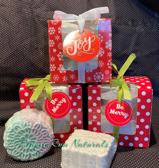 Gift Bath Steamers / Cakes (2 in gift box)