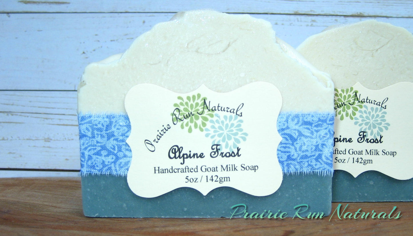 Alpine Frost Goat Milk Soap