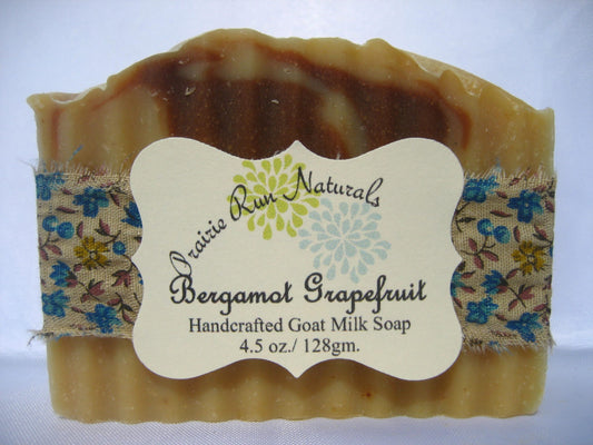 Bergamot Grapefruit Goat Milk Soap