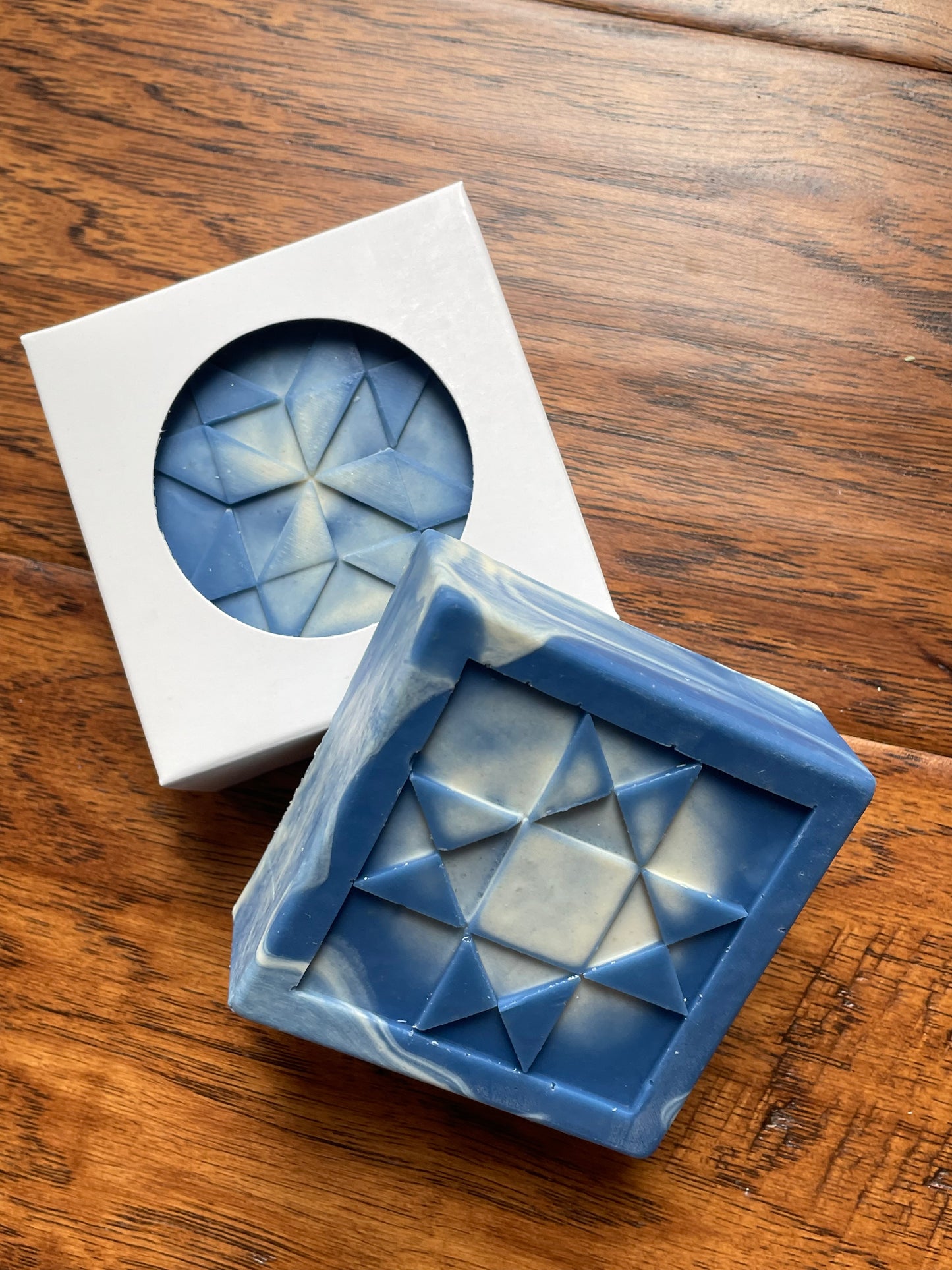 Quilt Design Goat Milk Soaps