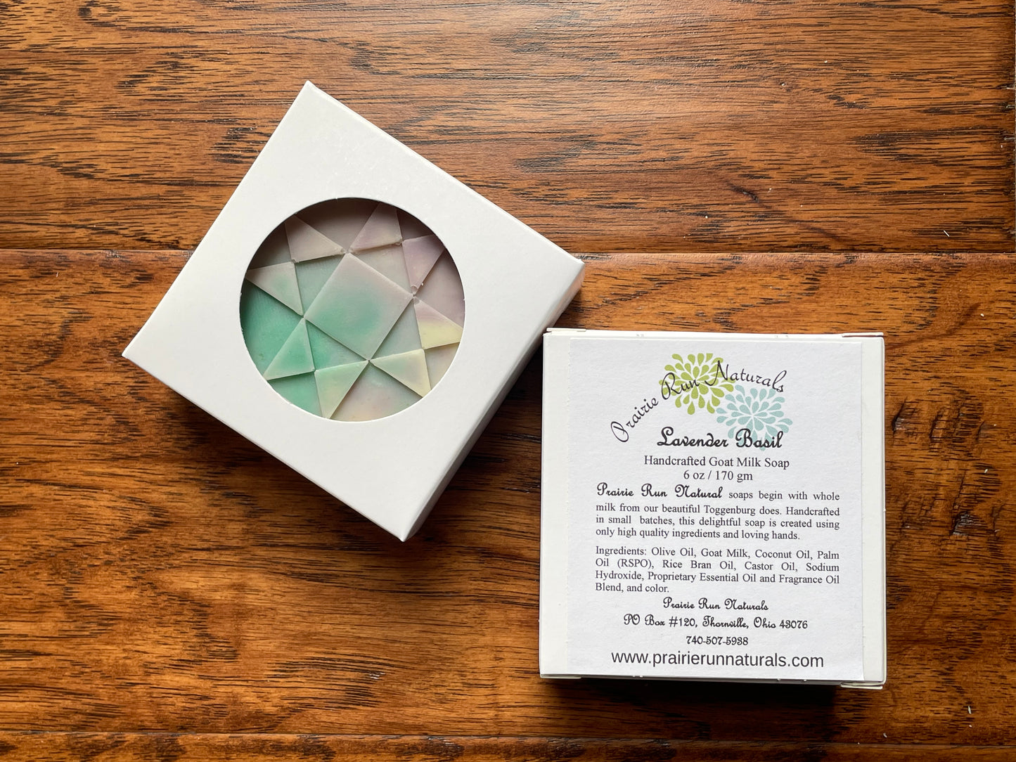 Quilt Design Goat Milk Soaps