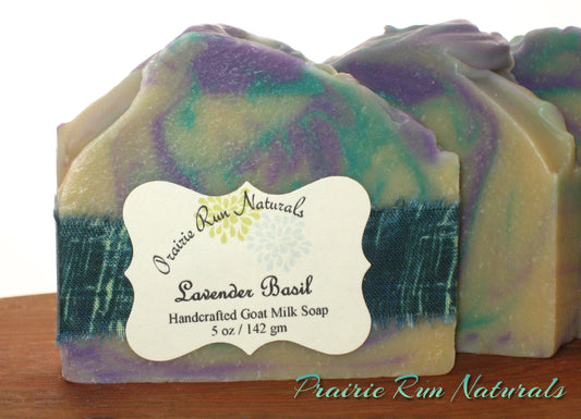 Lavender Basil Soap Row