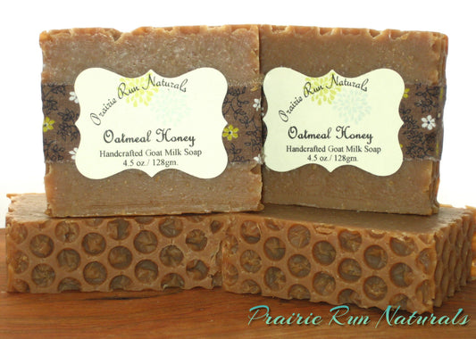 Oatmeal Honey Goat Milk Soap