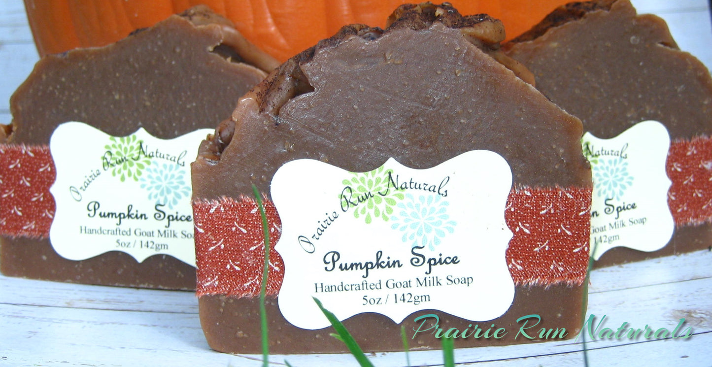 Pumpkin Spice Goat Milk Soap