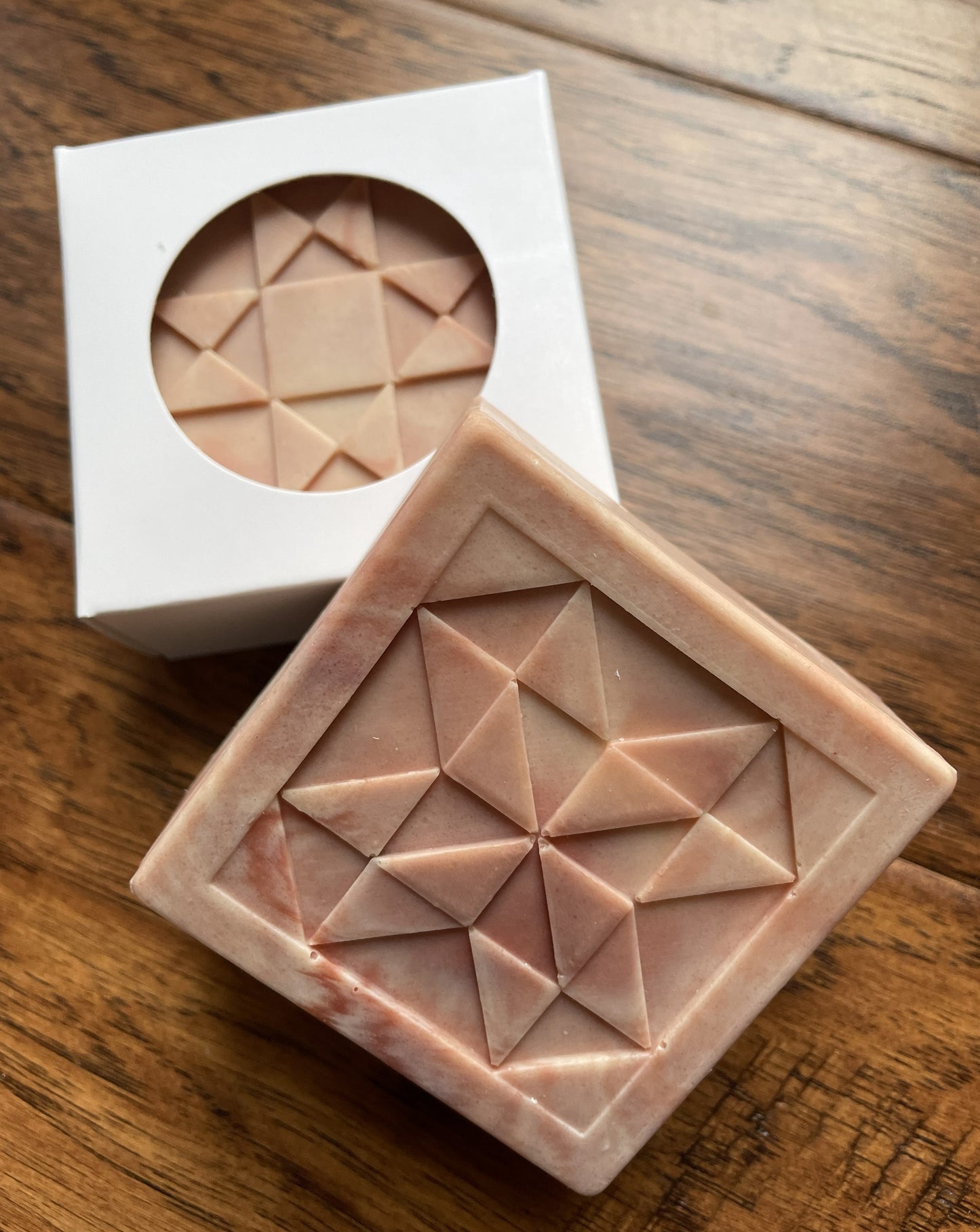 Quilt Design Goat Milk Soaps