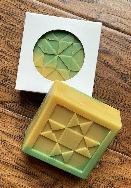 Quilt Design Goat Milk Soaps