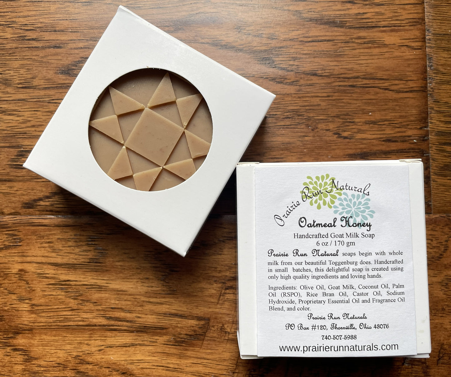 Quilt Design Goat Milk Soaps